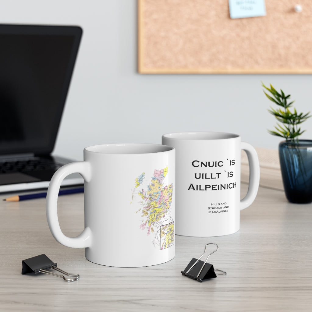 Hills and Streams and MacAlpines Mug 11oz