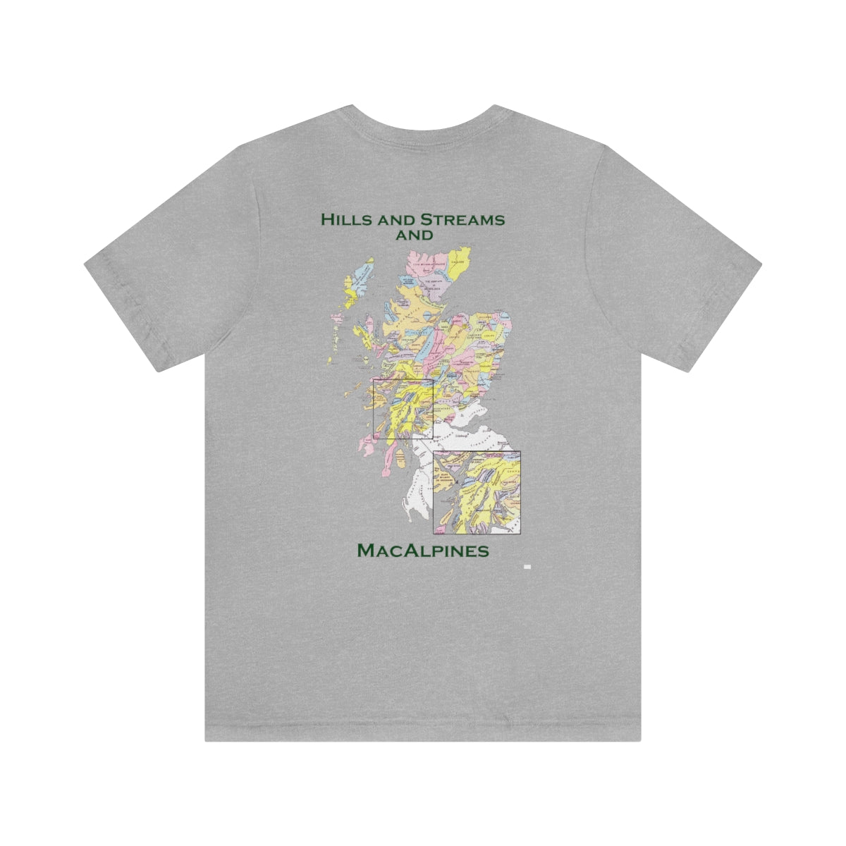 Hills and Streams and MacAlpines Unisex Tee